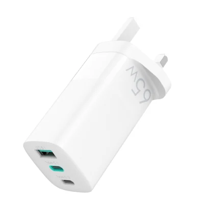 Best Sale 65W a+C Port Us/UK/EU Plug Fast Charging Head for Phone with CE FCC RoHS