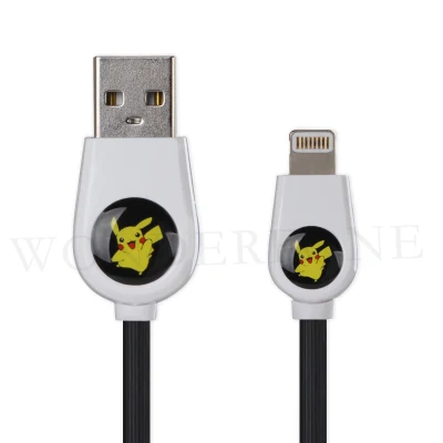 Android Ios Mobile Phone Fast Portable USB Charging Cable Pokemon Go Design